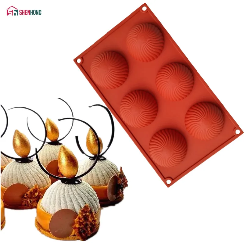 SHENHONG поп шар форма для торта 3D антипригарная силиконовая Мусса|silicone mold|cake mouldchocolat