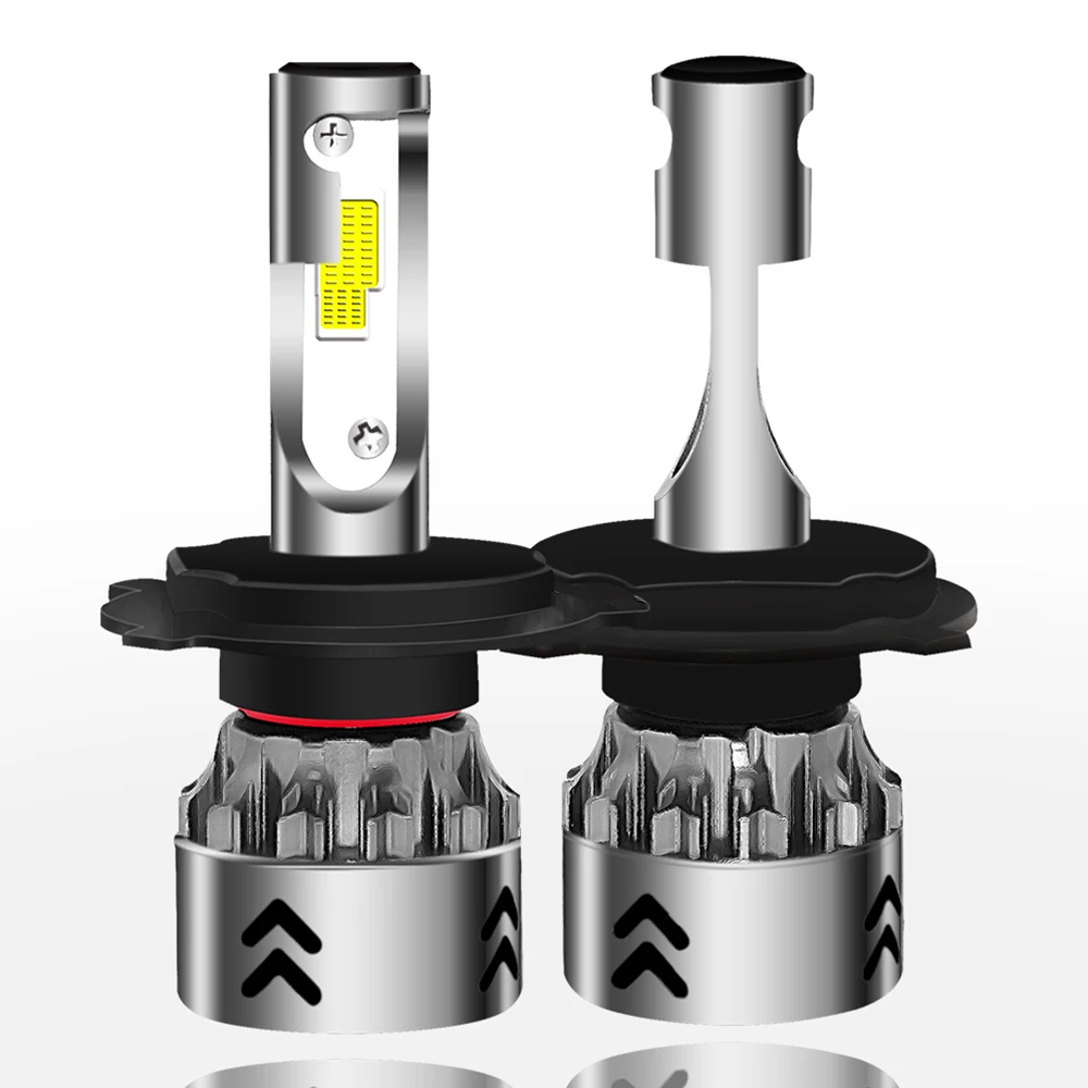 

H4/HB2/9003 8000LM Front Lamp LED Fog Light LED Headlight Universal Super Bright Automobile Light Bulbs Replacement