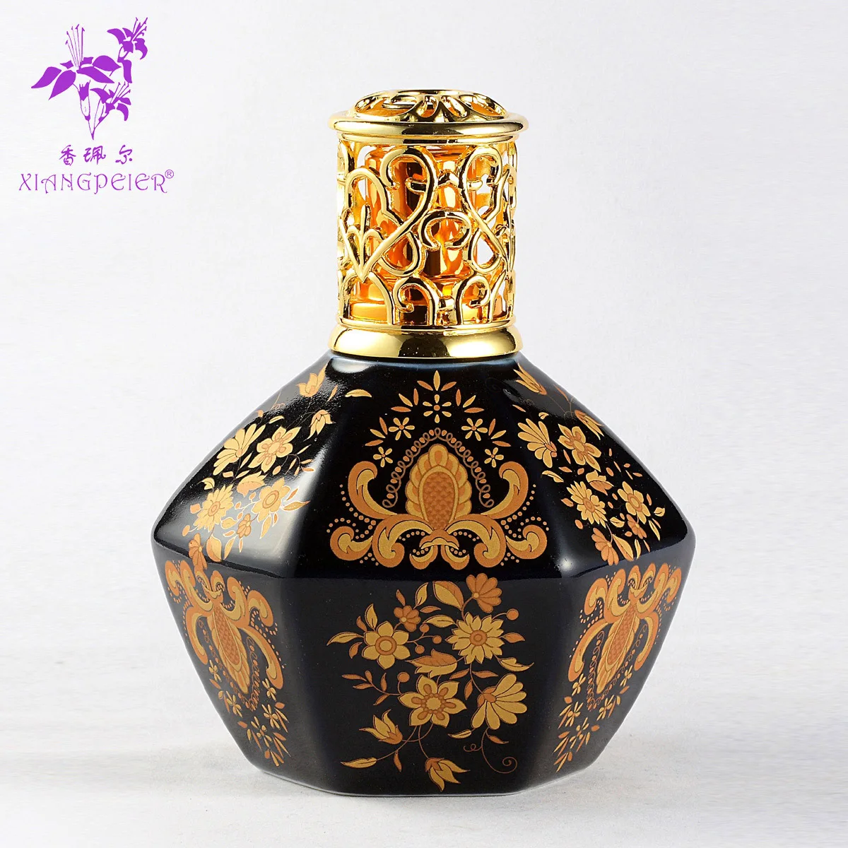 Elegant design 300ml perfume ceramic unique incense oil burners l91022