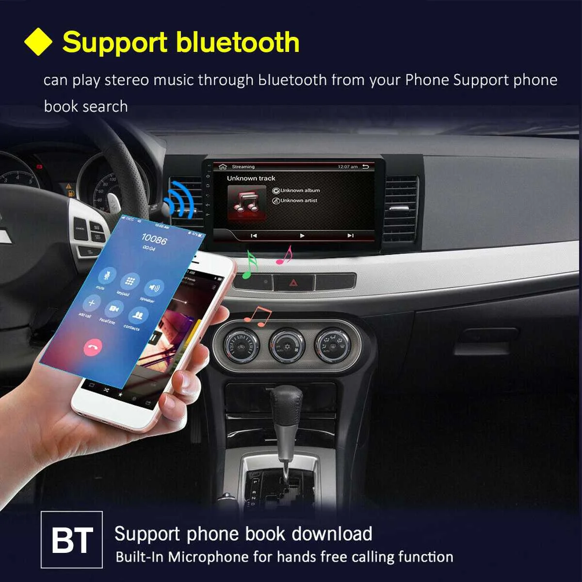 Flash Deal Car Multimedia Player 10.2 1G+16G for Android8.1Car Stereo 1DIN bluetooth WIFI GPS Quad Core For Mitsubishi Lancer head unit 15