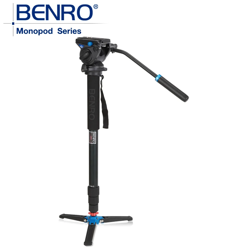 

Benro A48TDS4 Aluminum Monopod with S4 Video Head 4 Joint Max Load :4kg