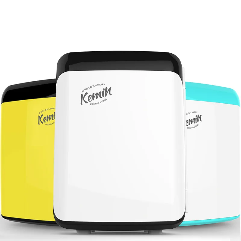 2 In 1 Mini Refrigerator 10L 12V / 220V Both Home Car Fridge Cooler Box Car Refrigerator Mini Frigo Home Travel Use famous brand mini car refrigerator 10l heat cold dual use 12v 220v mini home single door home car fridge cooler box traval use