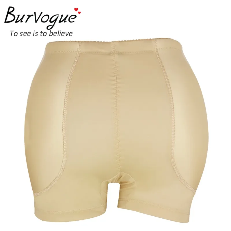 Burvogue Body Shaper Pants Boyshort Panties Women Fake Ass Underwear