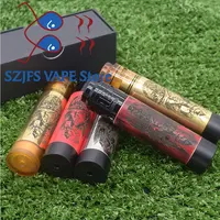 mech mod מכונות mod 18,650 הסוללה מאדה VAPE עם QP עיצוב קאלי V2 RDA לעומת פרעה יבבה Mech אופנות ערכת RDA RTA MTL rtad (5)