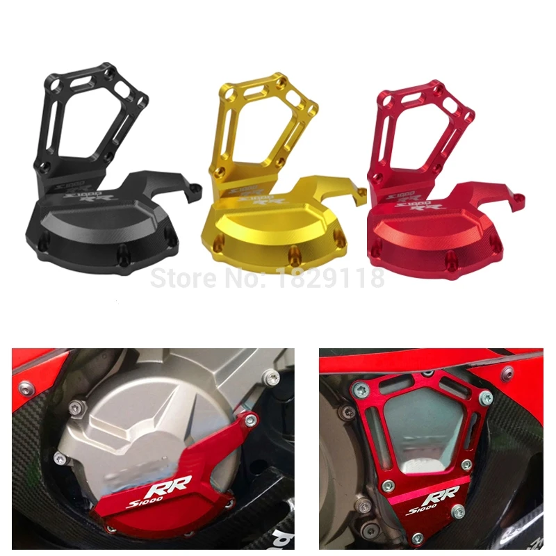 

Motorcycle CNC Engine Saver Stator Case Guard Cover Slider Protector For BMW S1000RR 2010-2016 S1000R 2014-2016 HP4 2012-2016