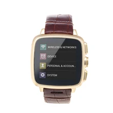 Wasserdichte Bluetooth SmartWatch IPS Touchscreen unterstützung sim-karte Smartwatch mit Kamera Sweatproof Lederband A9