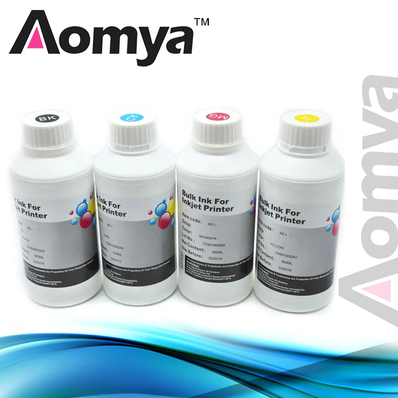 [Любой 1 цвет] Aomya 500 мл подходит для фотостилуса Pro 3800 3880 7700 9700 7800 9800 4800 4880 7600 9600