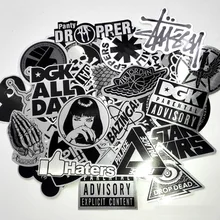 50 шт./компл. имитация металла Водонепроницаемый мультфильм Стикеры тележка чехол костюм чехол граффити скейтборд Стикеры телефон планшет Стикеры