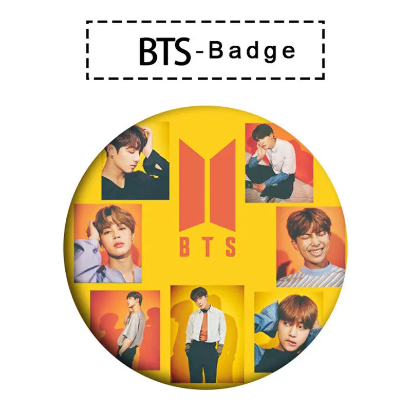 Newtall поп Bangtan мальчиков BTS брошь значок груди Pin мешок Запчасти аксессуары украшения сувенир JUNGKOOK Цзиминь Джин V SUGA 5,8 см