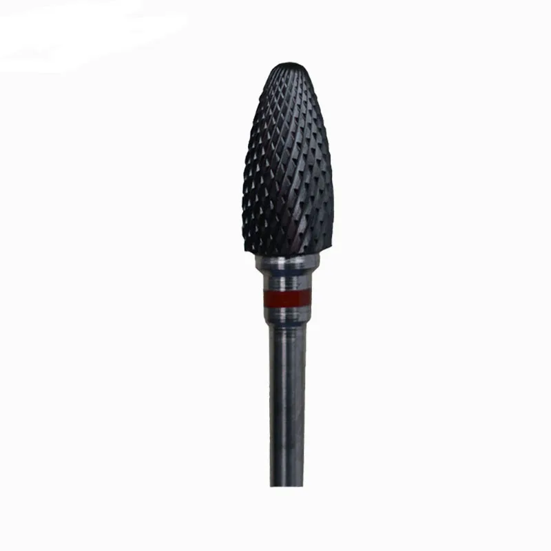 

Bullet Shape - Black Zirconia Ceramic Dental Lab Burs -Cross Cut XF(1701.060)