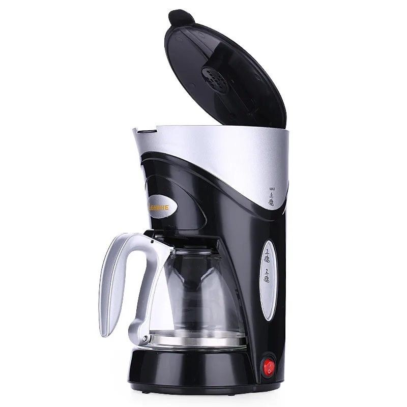 

Household Semi-automatic Coffee Machine Multi-function Drip American Machine Can Brew Tea Mini Coffee Maker TW1711