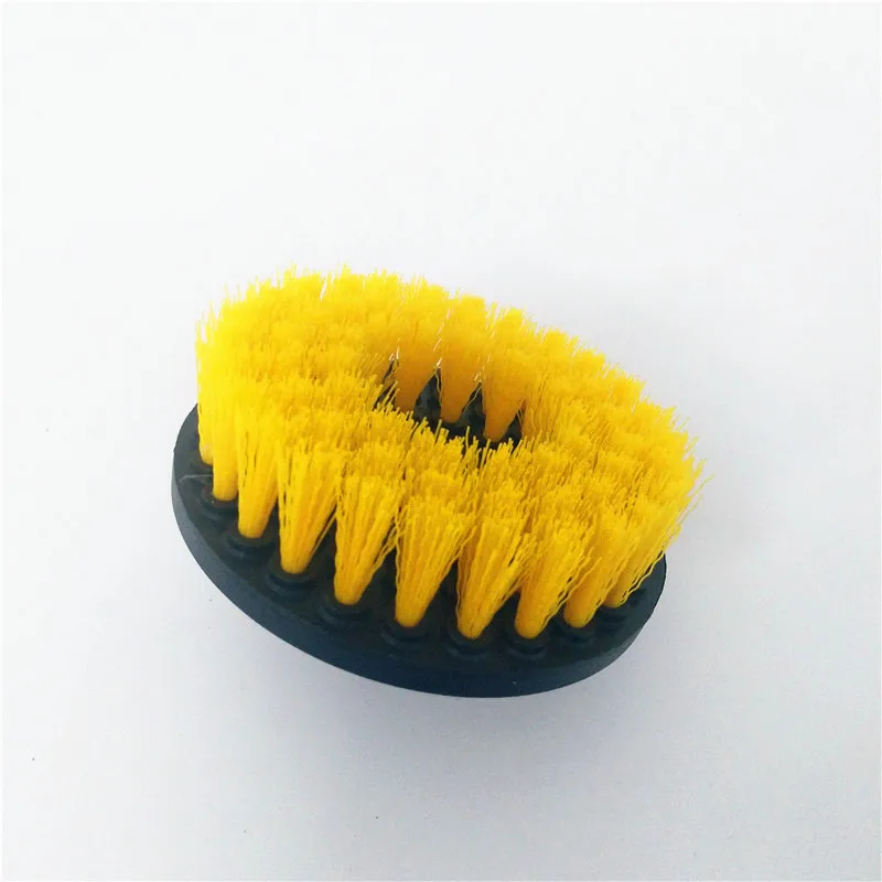 2 pc drill brush Power Scrub Brush Clean Brush used on Electric Drill for Carpet Sofa Leather Plastic Wooden free shipping