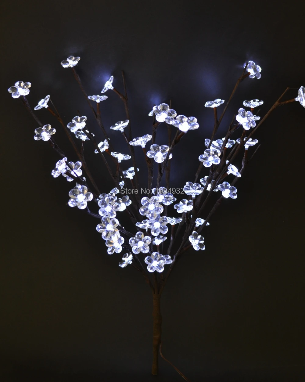 СВЕТОДИОДНЫЙ Электрический Тип акриловый цветок ветка света 20 &quot60LED AA