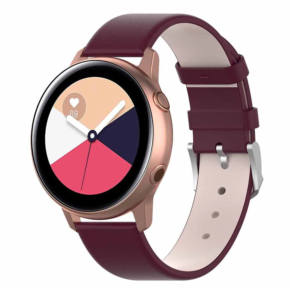 Искусственная кожа замена Смарт-часы ремешок для samsung Galaxy Active