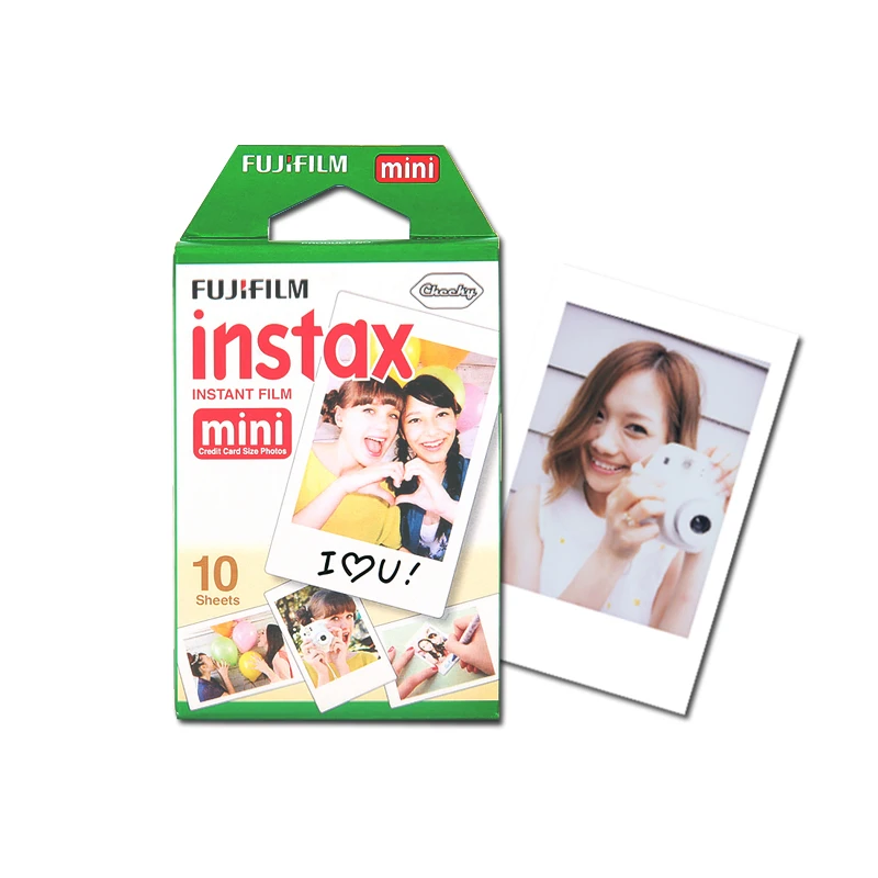 50 листов Fujifilm Fuji Instax Mini 8 пленка для Fujifilm Instax Mini 7 s 25 50 s 90 камера Fuji Instax белая кромка фото самоклейка на окна