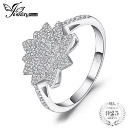 Jewelrypalace роскошный лотос 0.3ct кубический цирконий себе кольцо стерлингового серебра 925 пробы Шарм ювелирные изделия Новинка Speical Для wmen