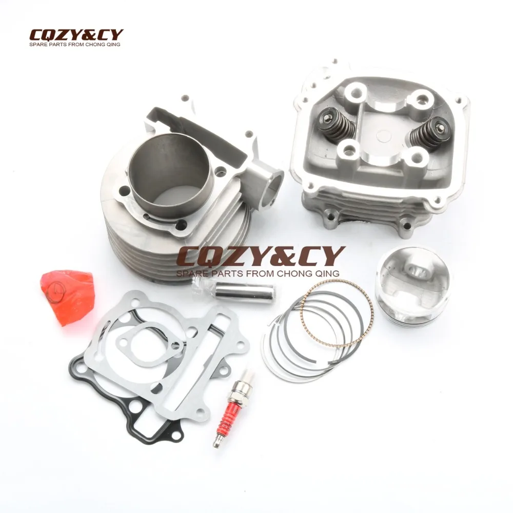 200cc EGR Cylinder Head Assembly & 63mm Big Bore Cylinder COMBO KIT for