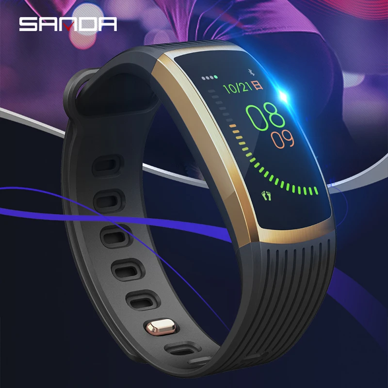 

New Sanda Smart Watch Men Heart rate Monitor ECG Blood Pressure IP68 Fitness Tracker Wristband Sport Smart Bracelet reloj hombre