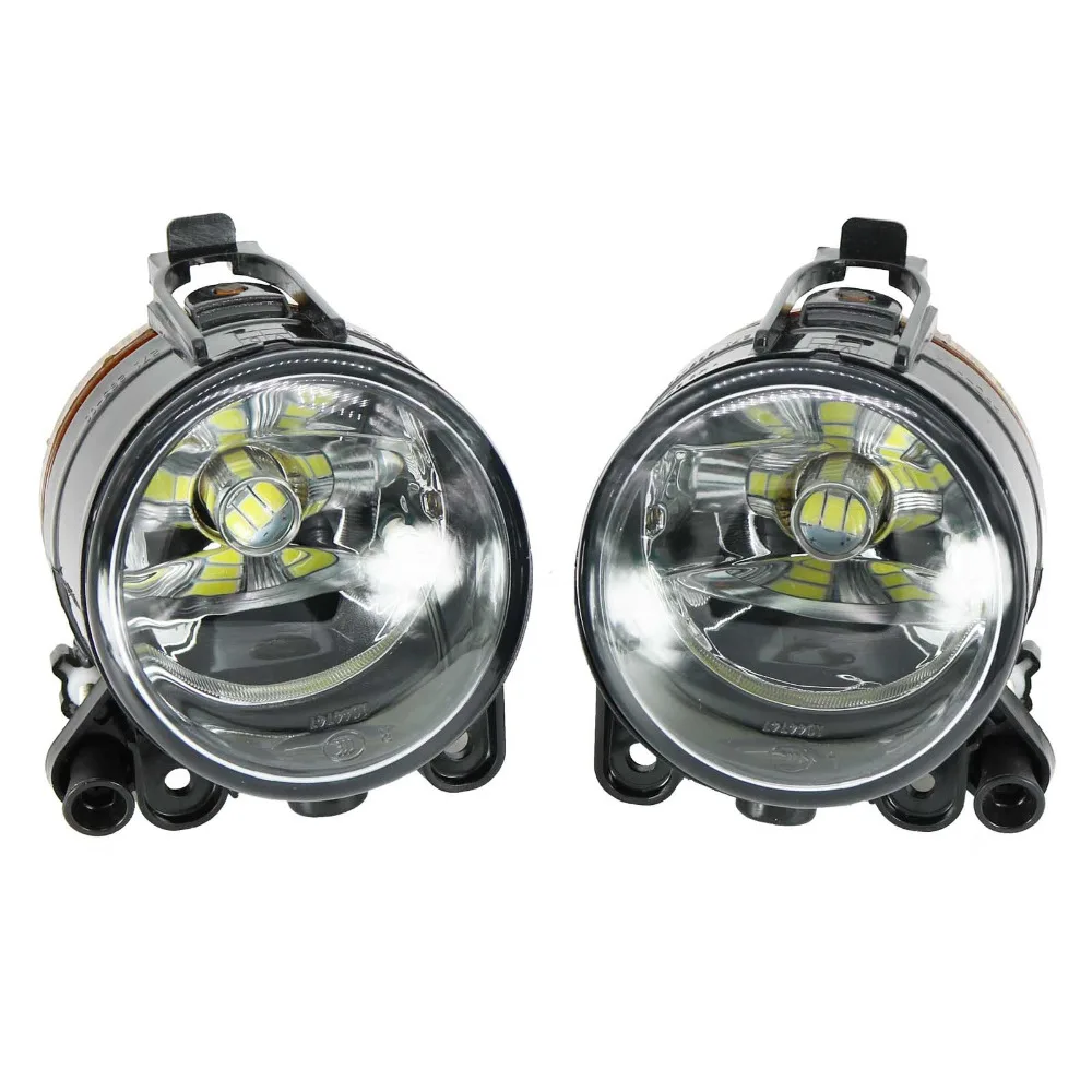 

2Pcs Car LED Light For VW Golf 5 Golf MK5 2004 2005 2006 2007 2008 2009 Front LED Fog Light Fog Lamp With LED Bulbs