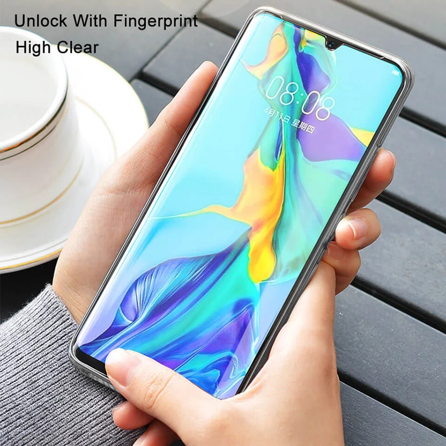 УФ закаленное стекло для huawei mate 30 Pro 5G Полная жидкая клеевая Защитная пленка для huawei mate 30 20 P30 Pro UV стекло 3D 5D пленка