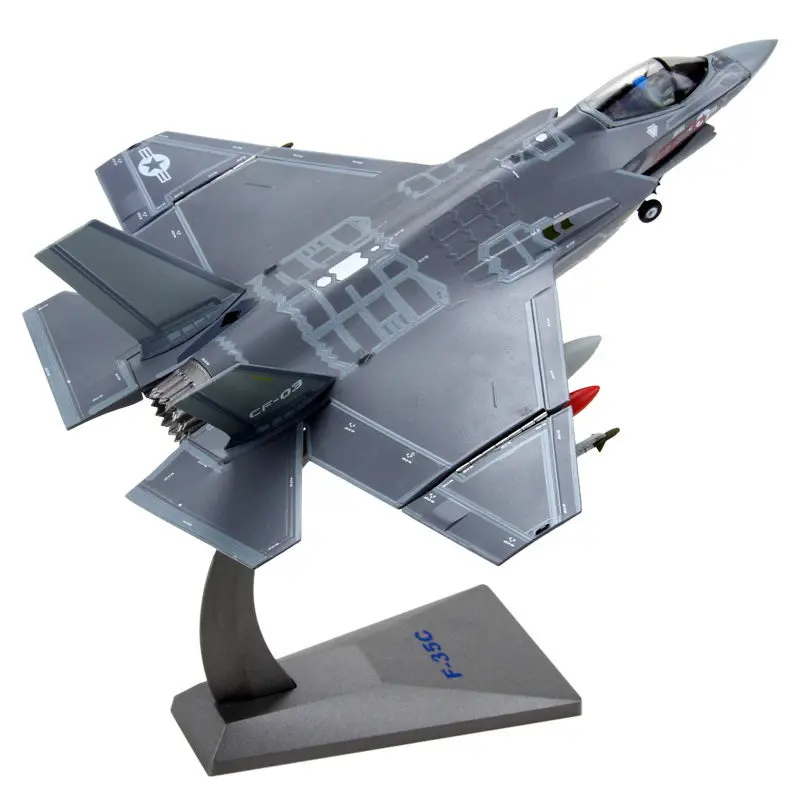 1/72 модель самолета USAF F-35A F35B F35C Lightning II Joint Strike Fighter литой металлический самолет модель игрушки для детей подарок