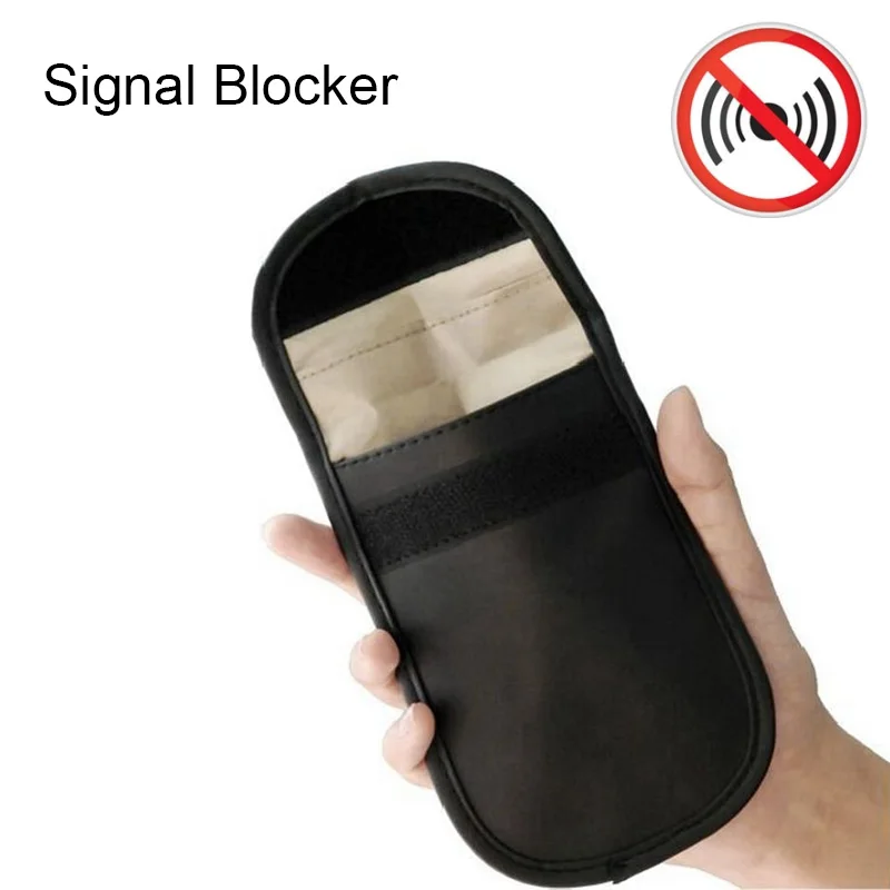 

Mobile Phone Bank Card Shielding Bag Car Keyless RF Signal Blocker Jammer Anti Radiation Protection For Pregnant Women T