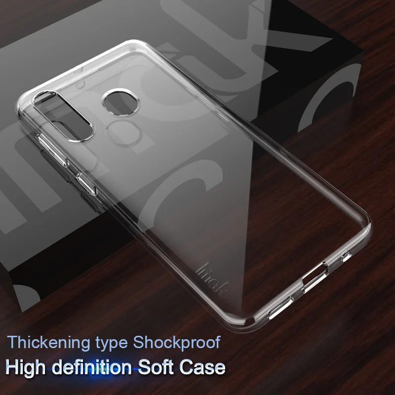 Imak Transparent TPU Case For Samsung Galaxy A60 Soft Silicone Case Back Cover 1.3mm Thickness Protection Imak Transparent TPU Case For Samsung Galaxy A60 Soft Silicone Case Back Cover 1.3mm Thickness Protection