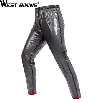 

WEST BIKING Cycling Rain Pants Outdoor Sport Rain Pants Cycling Bike Bicycle Running Waterproof Bike Cycling Rain Pants Trousers