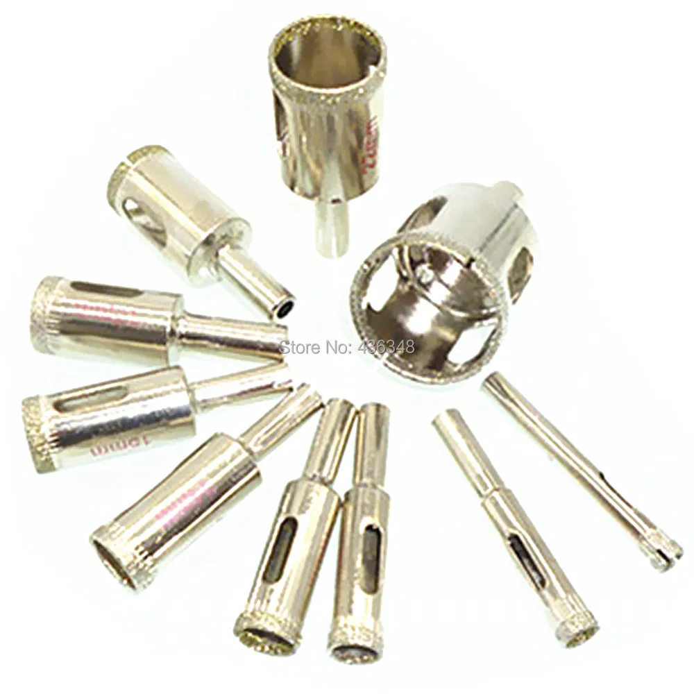 Diamant Werkzeug Bohrer Keramische Fliesen Glas Lochsäge 4mm 2 Stück