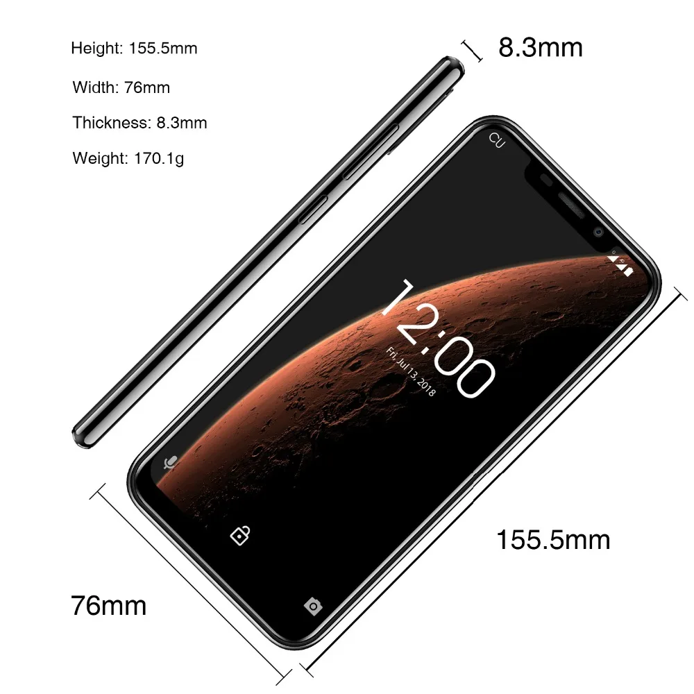 OUKITEL C13 Pro 4G Smartphone 5G/2.4G WIFI 6.18\