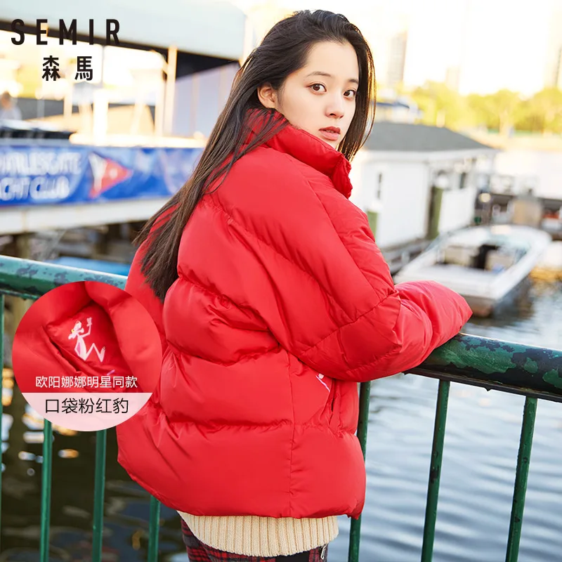 Slant Remplissage Soufflage Semir Vers china up De Green Zip Bouton Avec Veste Black Pocket Et dark pression Doublé Red Bas Stand Le Polyester Femmes pink white Col Soyeux DE9WHIY2