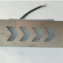 Водонепроницаемый 3 Вт светодиодный подземный светильник утопленный похороненный напольный светильник Открытый Пейзаж лестница шаг настенный светильник ing