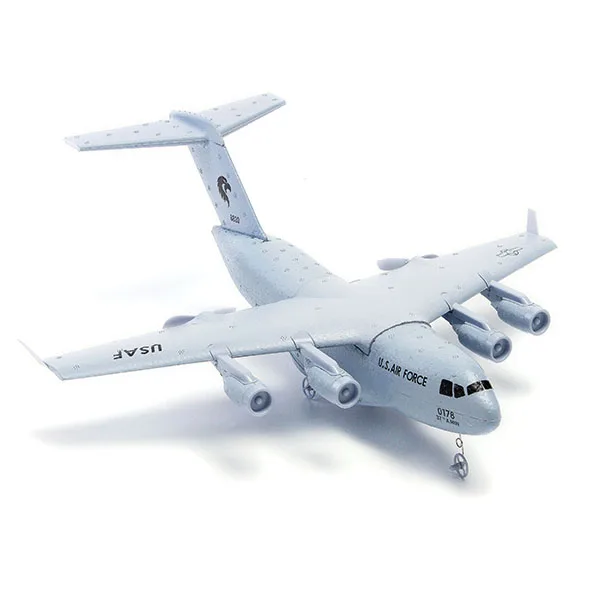 

Foam Airplane Rc Toys Kit Remote Control Aircraft Glider Flying C-17 Transport Bomber 373mm Wingspan EPP DIY Mini Foam Aircraft
