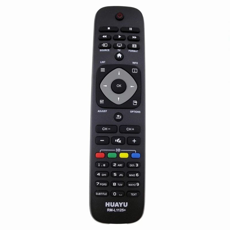 

RM-L1125 RM-L1125W TV REMOTE CONTROL USR FOR PHILIPS TV BY HUAYU FACTORY