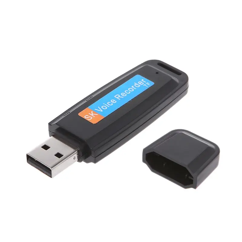 OOTDTY Новый мини цифровой аудио диктофон ручка 8 ГБ USB флэш накопитель U диск черный