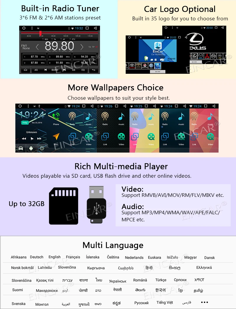 Discount Android 7.1 Stereo Auto Radio 3D GPS Sat Navigation Bluetooth External Microphone Include Head Unit Car Player + Backup Camera 9 Discount Android 7.1 Stereo Auto Radio 3D GPS Sat Navigation Bluetooth External Microphone Include Head Unit Car Player + Backup Camera 9