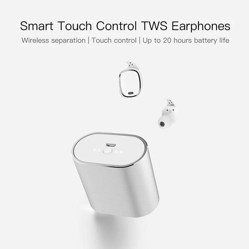 QCY T1pro TWS 2019 версия Bluetooth 5 0 наушники беспроводные 3D с микрофоном Громкая связь