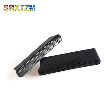 

SRXTZM 2 Pcs Car Under Seat Floor Air Conditioning Vent Outlet Cover Sticker Grille Mat Frame For Mercedes C-class w205 E-class