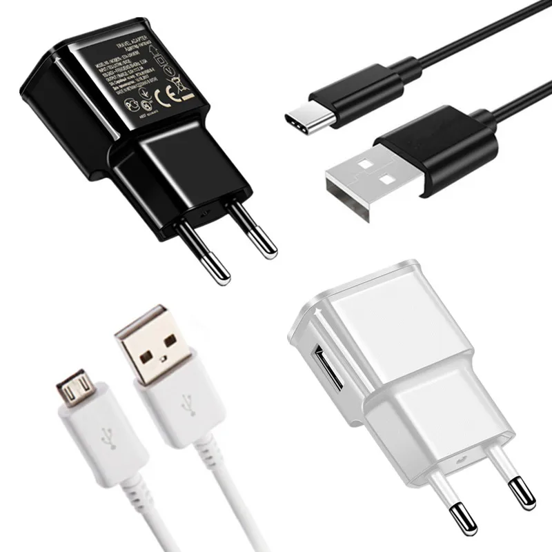 Микро usb настенное зарядное устройство USB Type C зарядный кабель для Samsung galaxy j3 J5 J7 2016