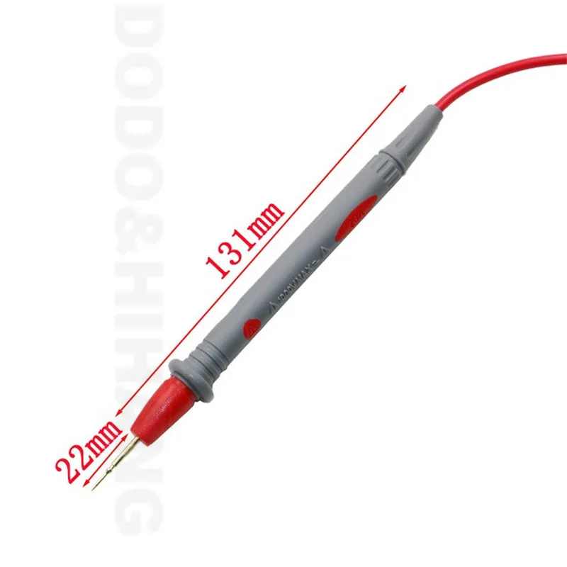 1 Pair Universal Probe Test Leads Pin Digital Multimeter Needle Tip Meter Multi Meter Tester Lead Probe Wire Pen Cable 20A D1017 (8)