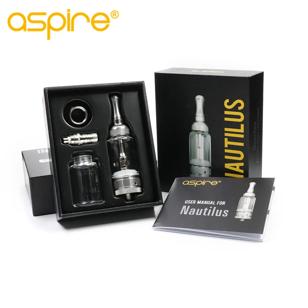 Aspire Nautilus bvc емкость обновленная нижняя двойная катушка с эго брошь конусами 5 мл e
