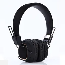 Black Wireless Headphones for Computer Bluetooth Headset Support FM Radio Neckband Gaming Headphone for xiaomi Mobile Phones