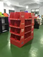 

Exhibition Cardboard Display Shelf Stand