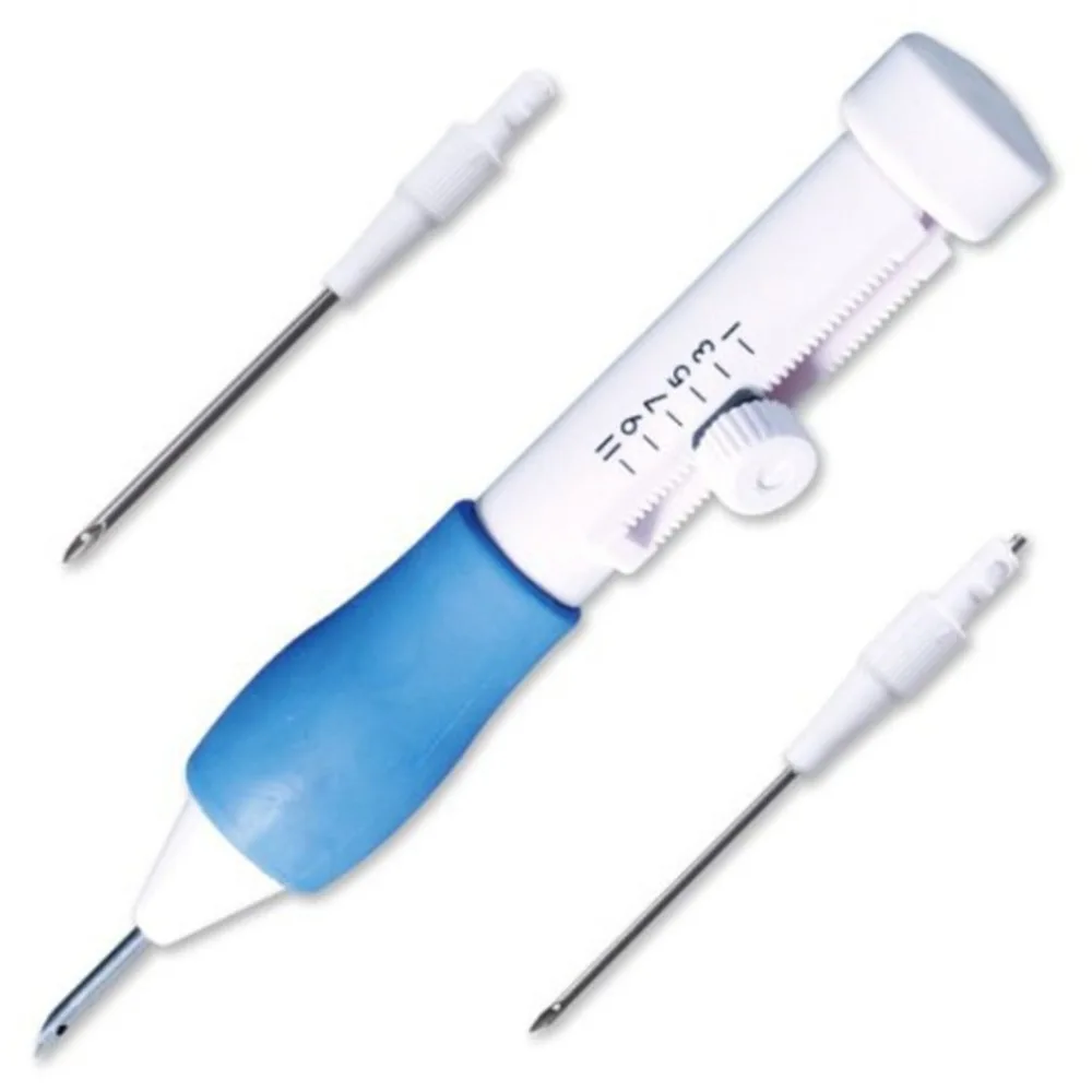 

1 Set Magic Embroidery needle Pen Embroidery Needle Weaving Tool Fancy knitting needles agulhas de crochet conjunto