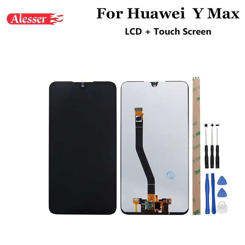 

Alesser For Huawei Y Max LCD Display and Touch Screen 7.12" Assembly Repair Parts With Tools And Adhesive For Huawei Y Max Phone