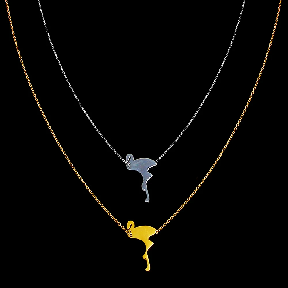 

PUN stainless steel necklaces & pendants for women female silver gold jewelry accessories jewellery chain best friends necklace