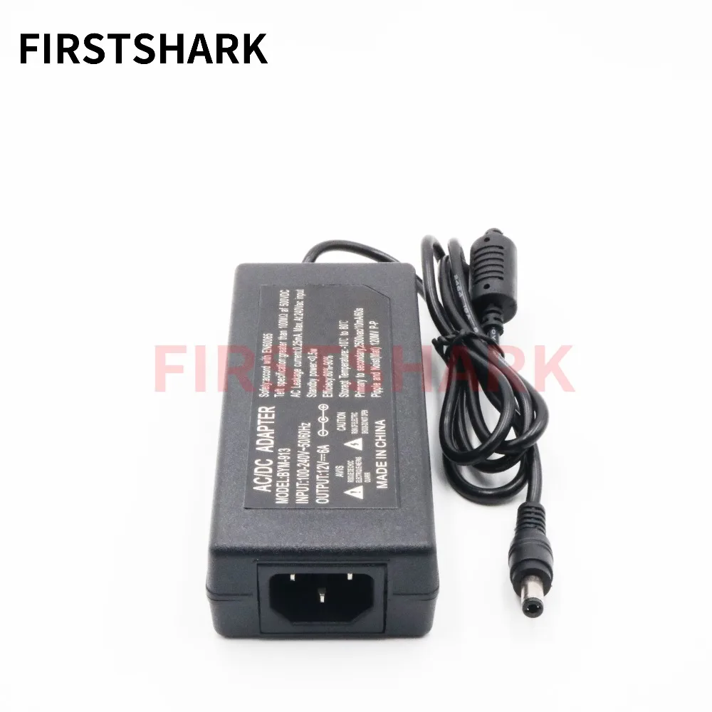 12V6A AC 100 V-240 V 72 W конвертер адаптер питания DC 12 V 6A DC 5,5x2,5 мм разъем Питание адаптер Зарядное устройство