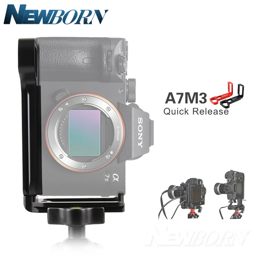 New A7m3 Quick Release L Plate Bracket Holder Hand Grip Cnc For
