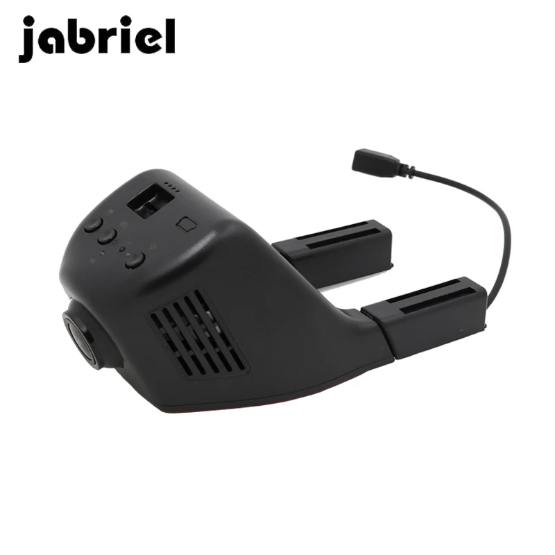 Автомобильный видеорегистратор Jabriel ios/android Wifi с двумя объективами Автомобильная