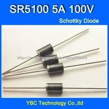 250 шт./лот SR5100 5A/100 V диод Шоттки
